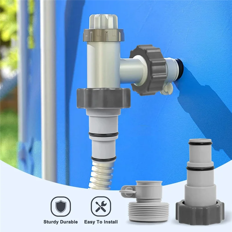 HOT-Pool Hose Adapter, Adapter A For Pool, Hose Adapter Pool, Pool Hose Adapter Set, Hose Adapter For Pumps, For Pool Hose
