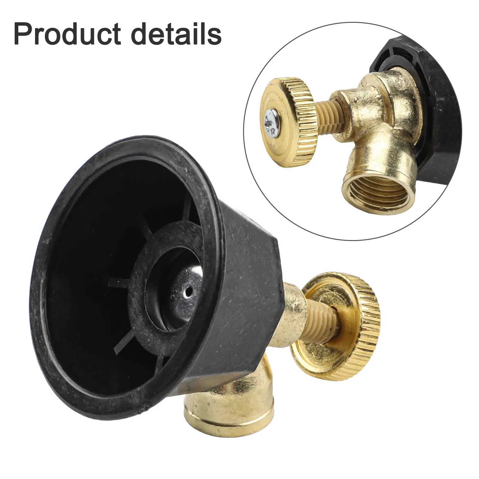 Windproof Sprinkler Agricultural Sprinkler Easy Installation Even Spray Pattern Long Range Coverage User-friendly Mounting