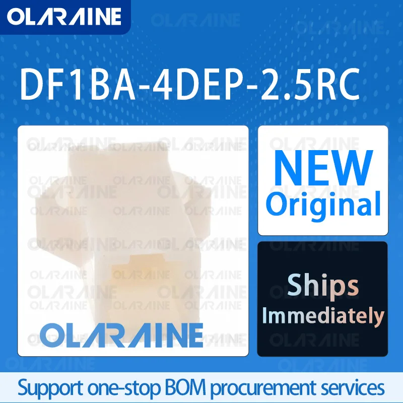 

50/200/500Pcs DF1BA-4DEP-2.5RC 100% brand new original IC chip connector with 4 positions.