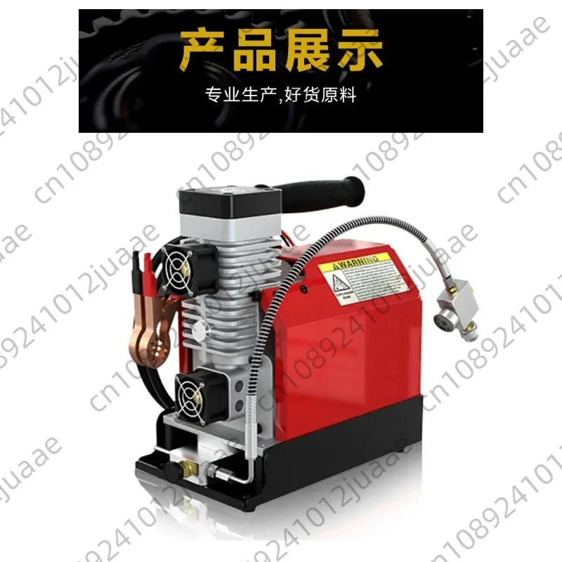 GX-CS2 30Mpa 300Bar 4500Psi 12V PCP Air Compressor 12V Portable High Pressure Pump for Diving Scuba Tank Car Pump Output 12L/min