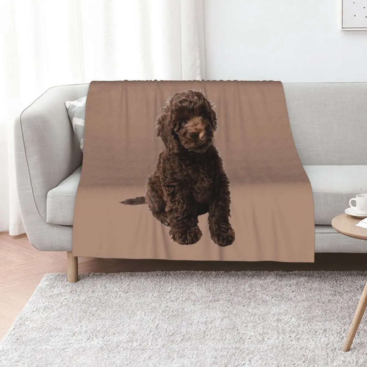 Labradoodle Throw Blanket Decorative Sofa Luxury Designer blankets ands Blankets For Bed Soft Plush Plaid Custom Blankets