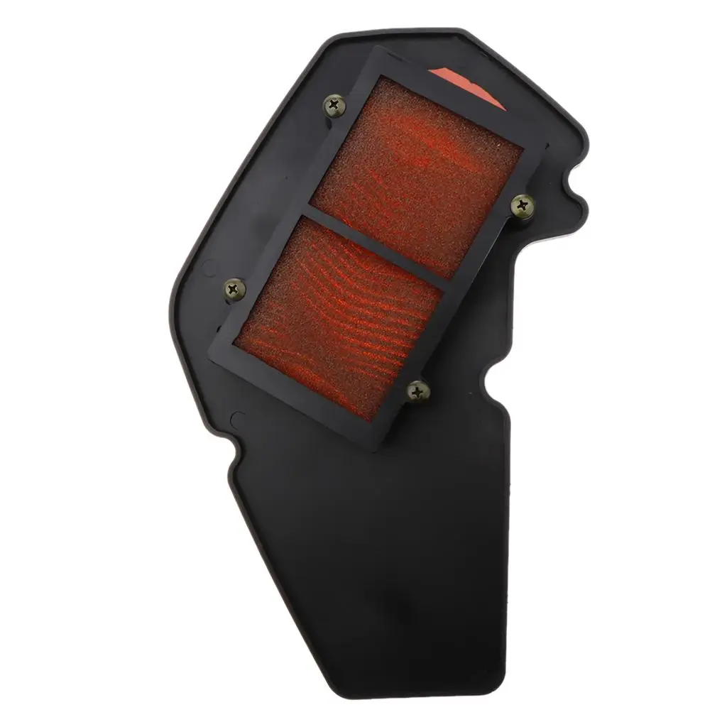 Motorcycle Air Cleaner Foam Filter Replacement Red Plastic Element for Yamaha BWS 125 DD150E Quick Install