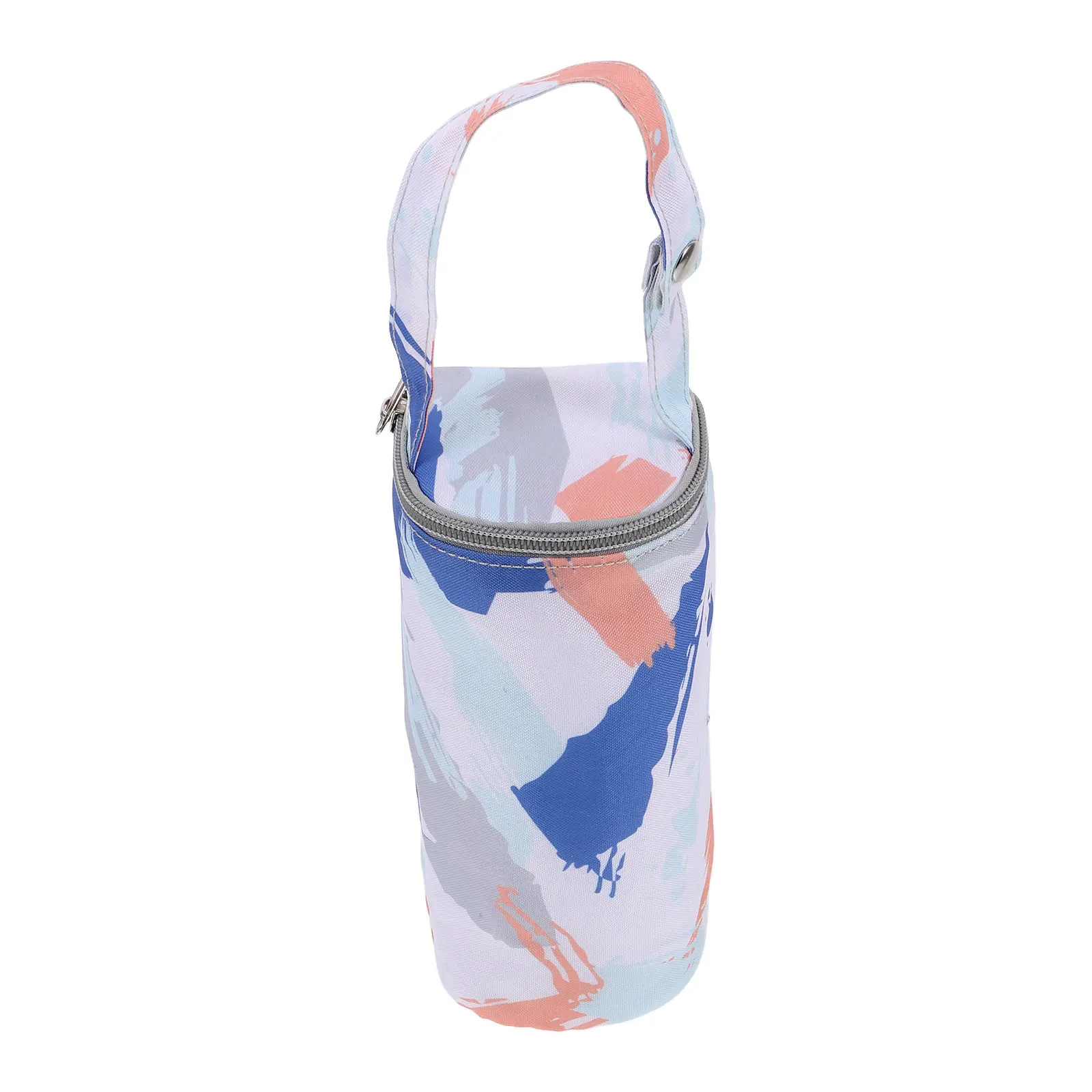 Stroller Compatible Insulated Bottle Warmer Bag Multifunctional Breastmilk Cooler Pouch for Travel Daycare Nursing Portable