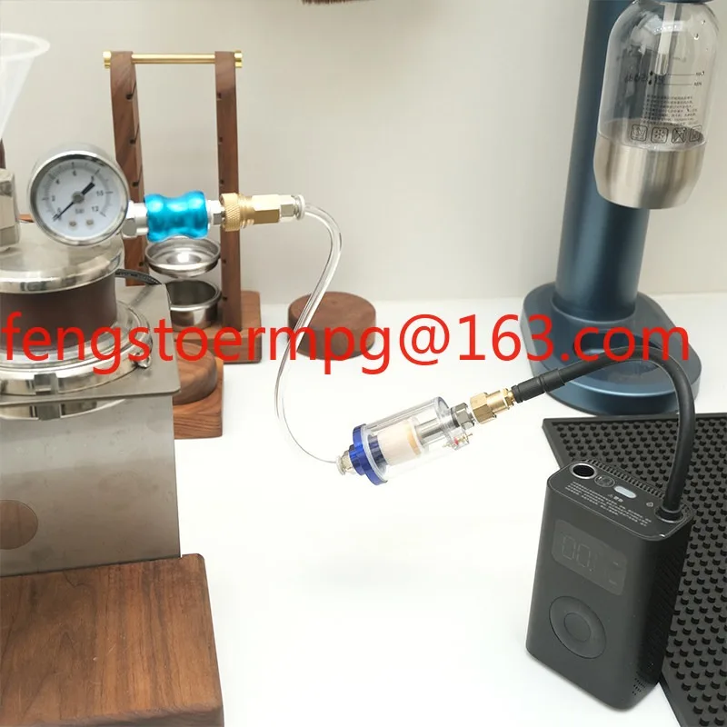 Pneumatic coffee machine Oil-water separator Reduce air pump Oil and gas Pneumatic coffee machine accessories