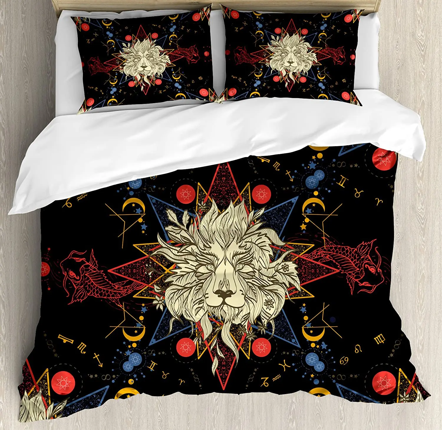 

Medieval Bedding Set For Bedroom Bed Home Heraldic Design From Middle Ages Coat Of Arms C Duvet Cover Quilt Cover And Pillowcase