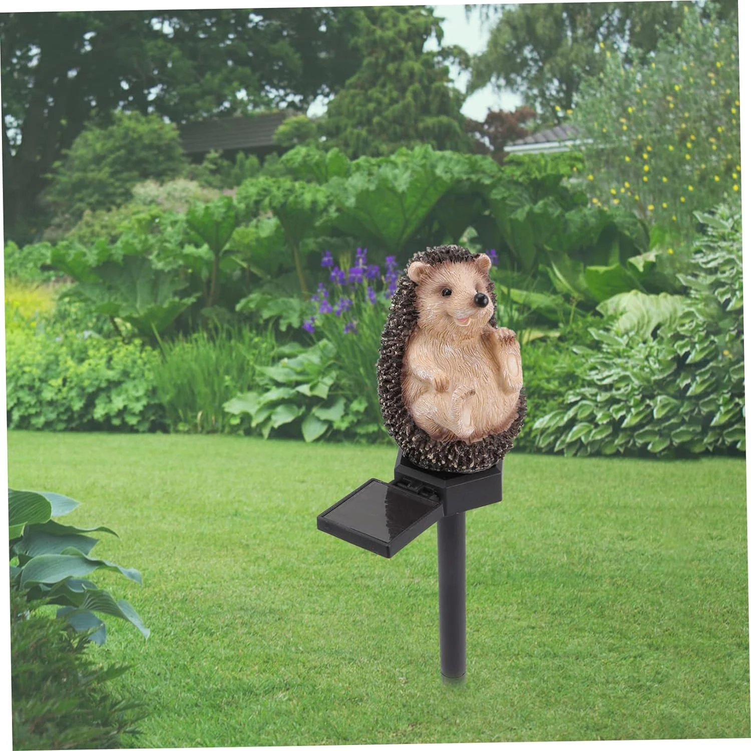 

our Garden with this Unique and Charming Hedgehog Solar Light Stake - Add a Touch of Beauty and Warmth to Your Outdoor Landscape