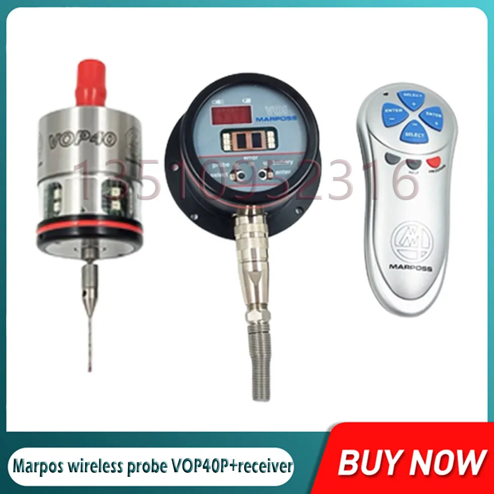 Marpos Wireless Probe Vop40p+receiver Cnc Online Detection, Optical Contact Sensor Transmitter Original Wireless Probe