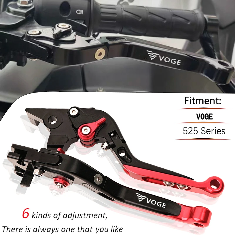 For LONCIN VOGE 500 DSX 650 DSX 500DSX 650DSX Motorcycle CNC Accessories Adjustable Motorcycle Short Brake Clutch Lever