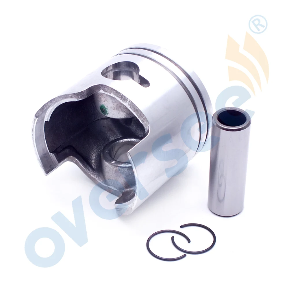 Oversee Piston Assy 3B2-00004-0 +050 For Tohatsu Outboard Motor 8-9.8HP 50.5mm 3B2-00004-1 3B2-00004 Oversize