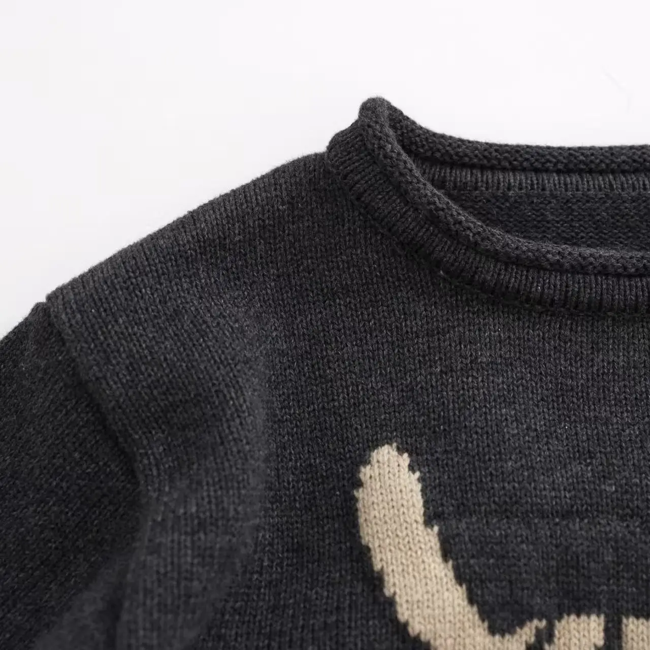 2026 Herbst Kinder Jungen Pullover Tiermotive Mädchen Strickpullover Langarm Mädchen Pullover O-Ausschnitt Kinder Strickwaren – Detail 5