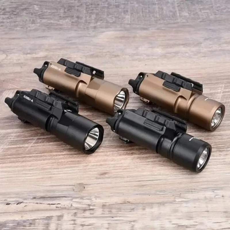 Pistola táctica Surefir X300 X300U Ultra X300V X400, luz LED estroboscópica para pistola de Metal, compatible con riel de 20mm, linterna colgante para caza Airsoft