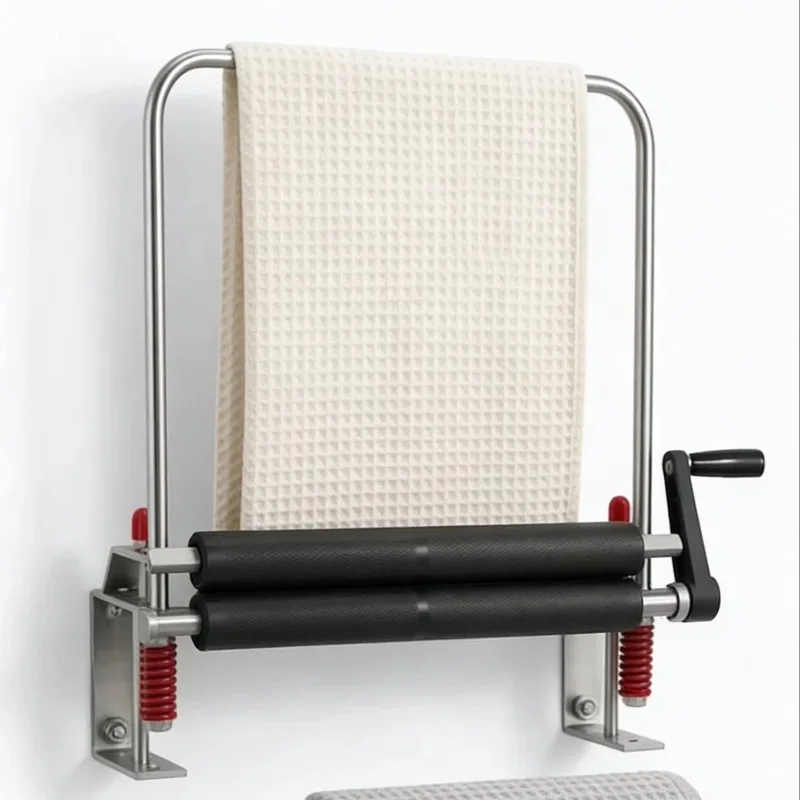 Commercial grade manual towel wringer stainless steel wall-mounted mop rag wringer suitable for car beauty shops - view 2