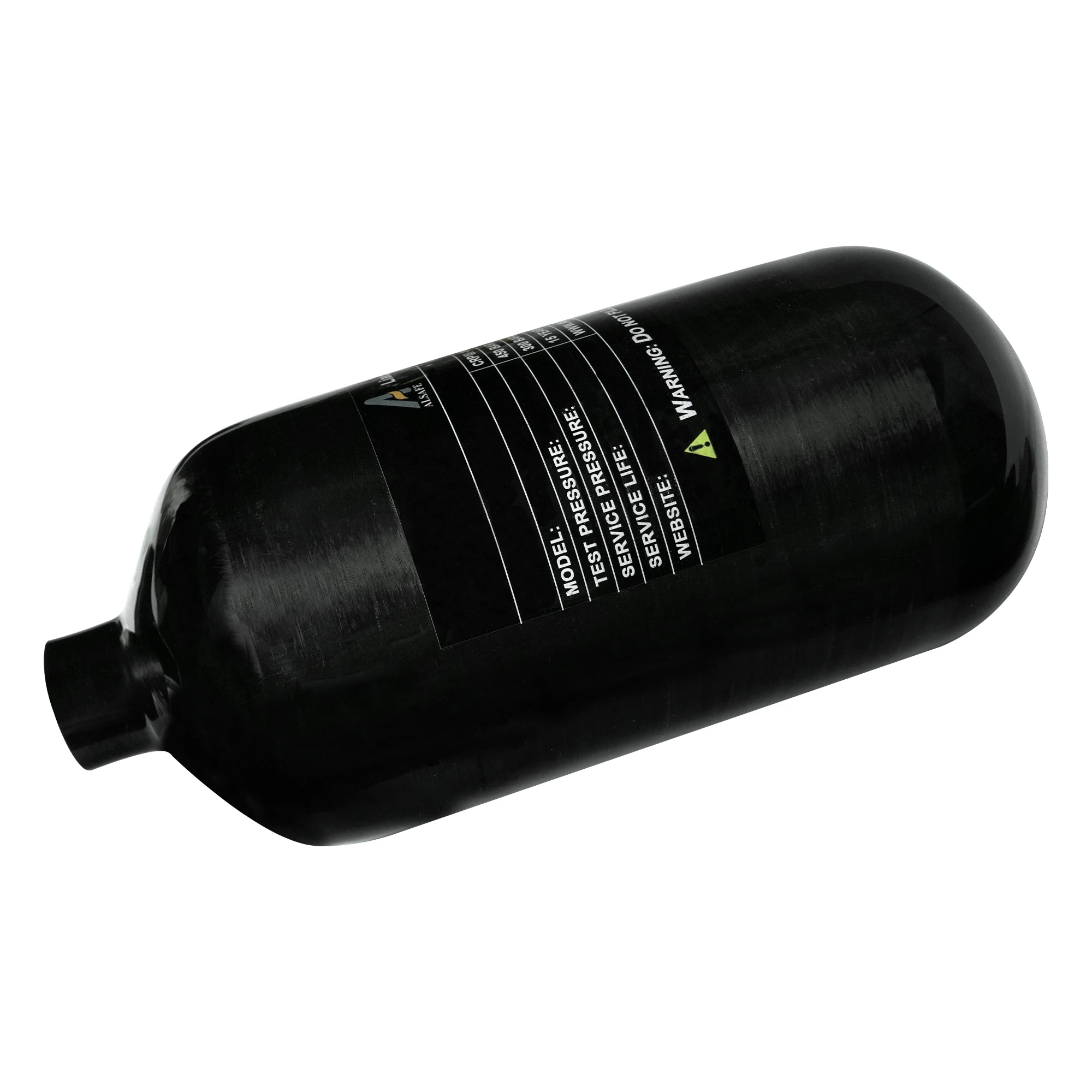 TUXING 300Bar 4500Psi 1.5L Carbon Fiber Cylinder High Pressure Diving Tank HPA Air Bottle for Mini Scuba Diving Thread M18*1.5