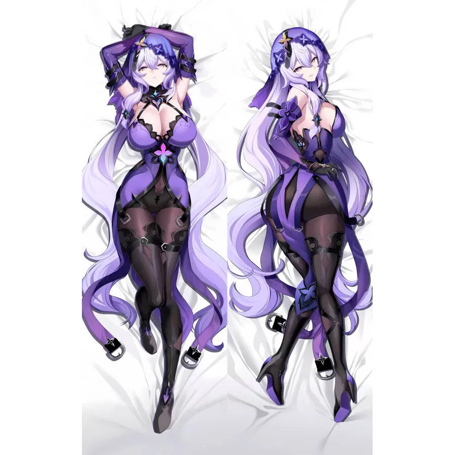 

Hongkai Star Rail Dakimakura Case Anime Sexy Girls Printing Pillow Cover Beautiful Black Swan Two-side Hugging Body Pillowcase