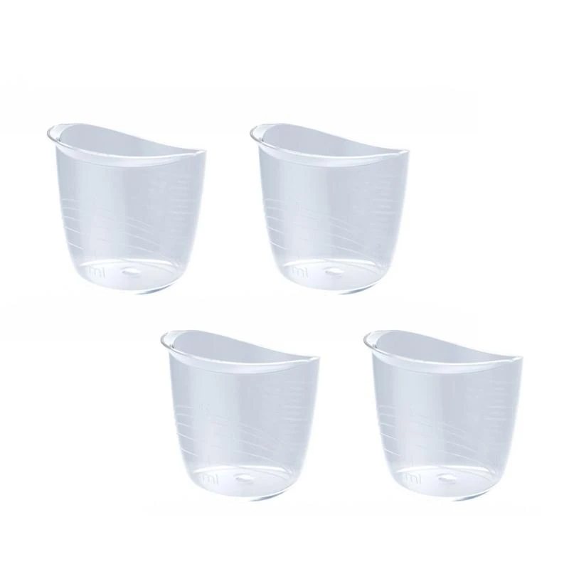

Набор U13F 4pcs Curting Cup Tup Neworns Небольшой измерительный чашка с множественными шкалами измерений надежный кормление