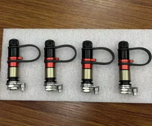 Imagen 2 del producto Válvula de liberación rápida para neumáticos de arena todoterreno desierto de alta calidad, válvula de alivio de presión, accesorios universales para coche, 4 Uds.