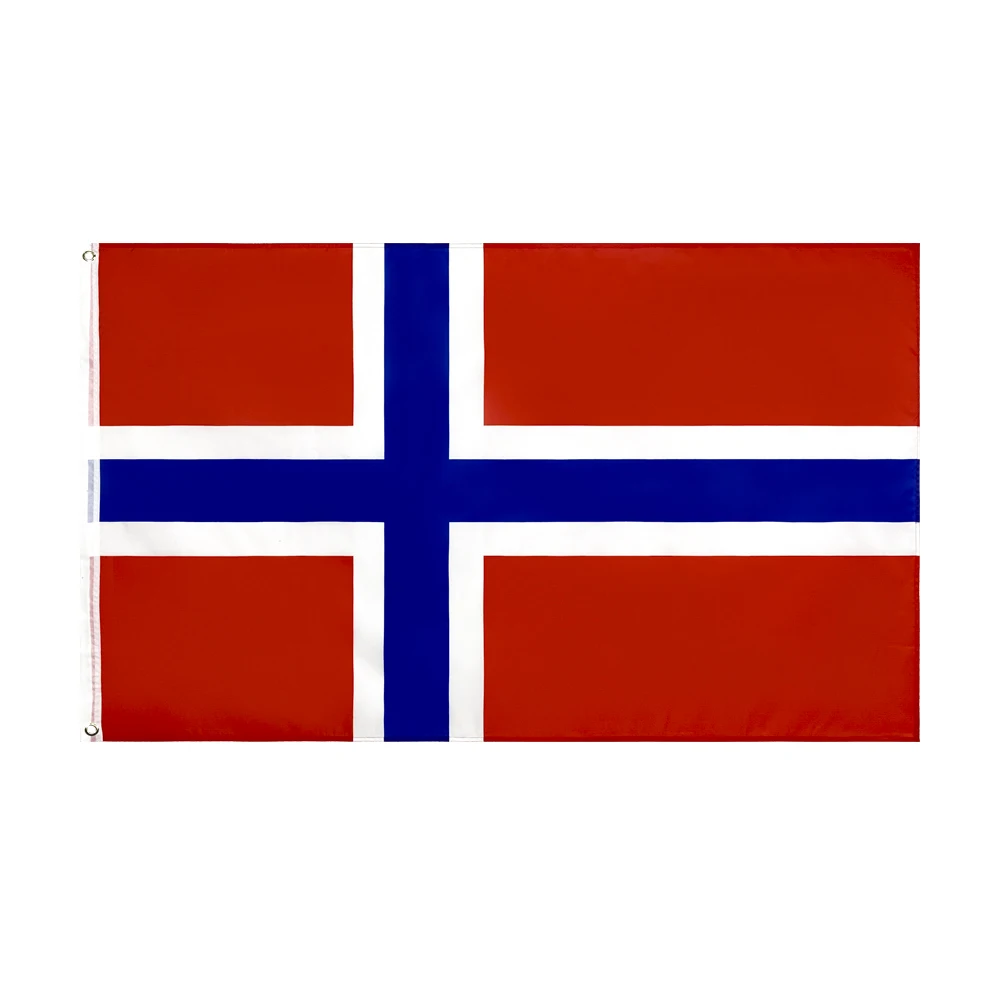 Norway Flag 90x150cm Hanging Norwegian Flag Polyester standard Flag Banner