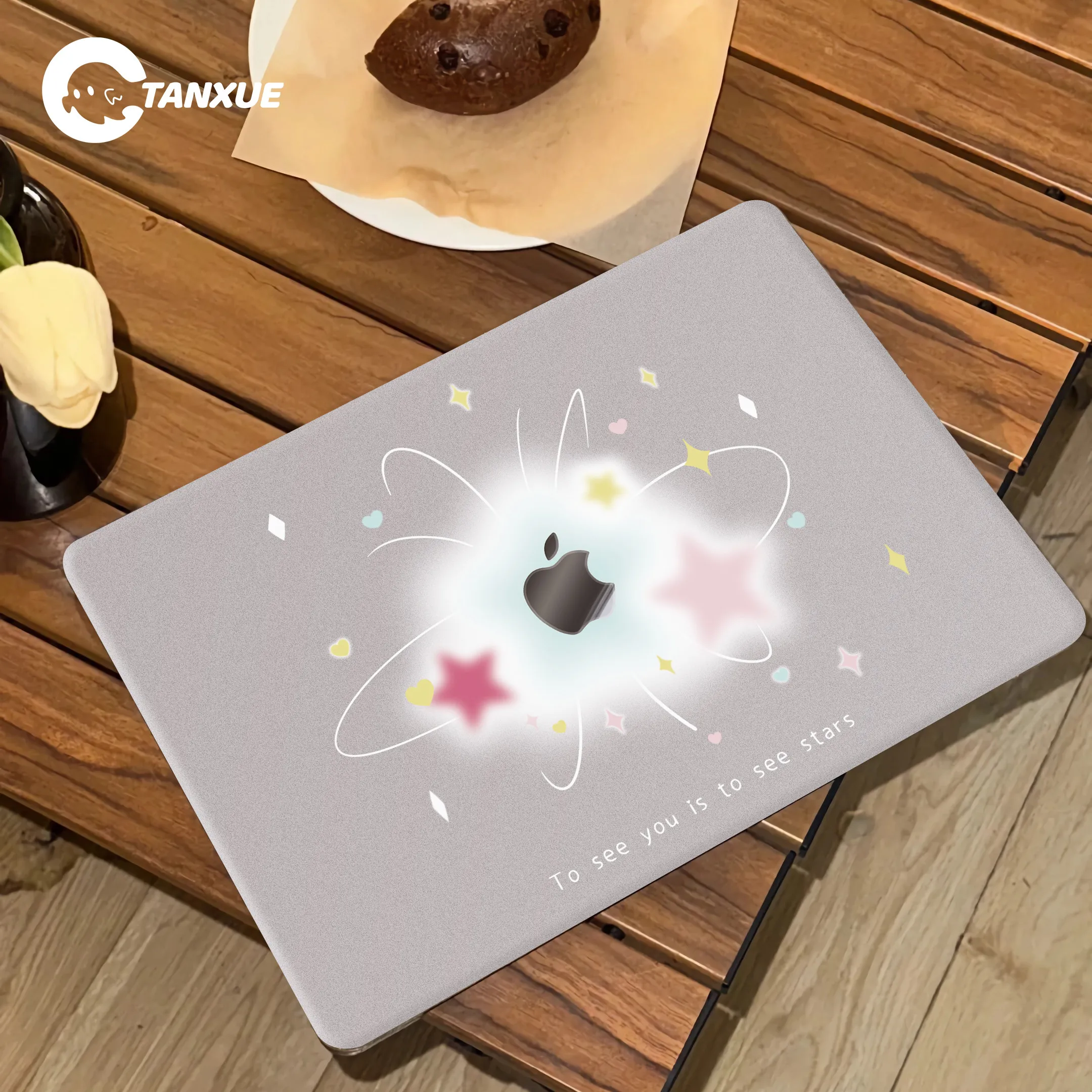 Lucky Star Laptop Case For Macbook Air 13 2025 Case M2 M3 M4 Chip MEO A304 Cover for Air 15 M4 2025 A3241 M3 M2 15.3 Case