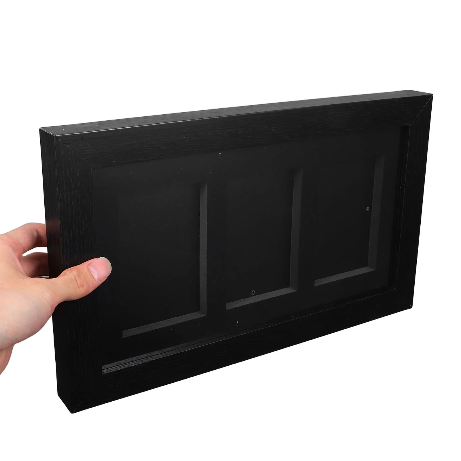 Caixa de exibição quadro para cartões fixado na parede titular do cartão de negociação esportes caso de exibição coletor vitrine organizador