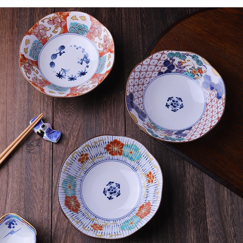 

керамическая посуда круглая рисовая супная лапша 16см