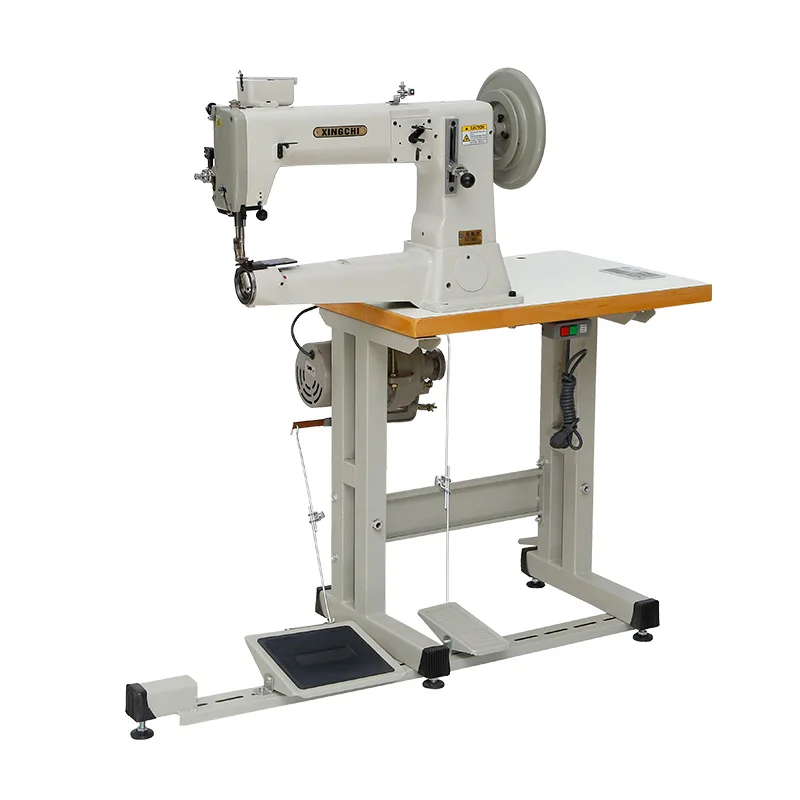 

Высокоскоростная промышленная швейная машина для кожи с одной иглой, новая, для фабрик — основной двигатель из металла и пластика