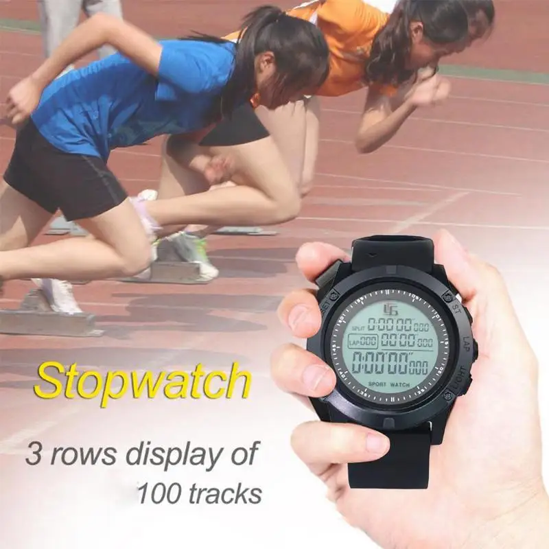 Soccer Referee Stop Watch Team Sports Stopwatch Wrist Water Resistant Luminous Countdown Stopwatch For Sports