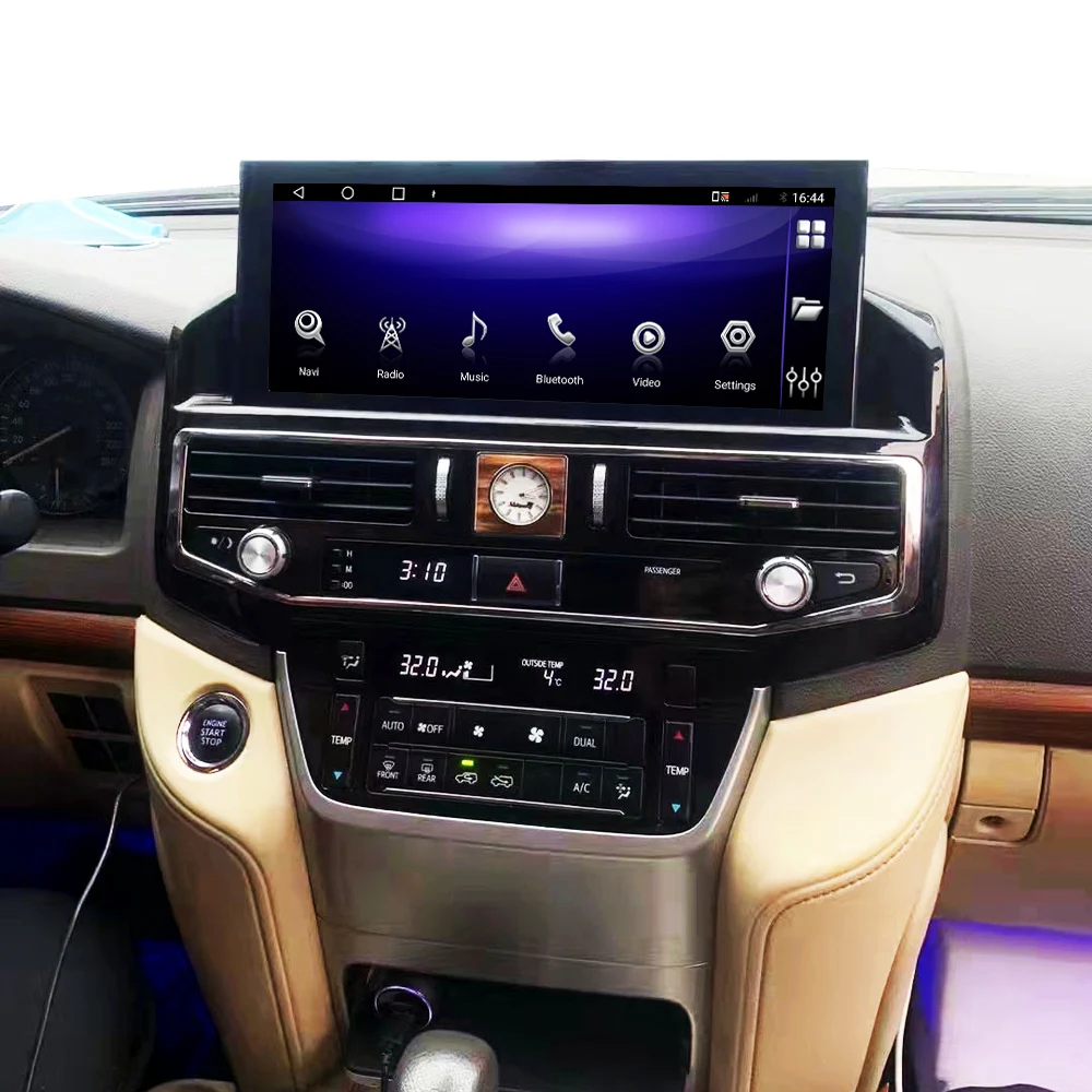 12.3 Inch Carplay for LC200 2008-2021 Android 13 Auto Wireless Car Radio Navigation Head Unit Multimedia Player