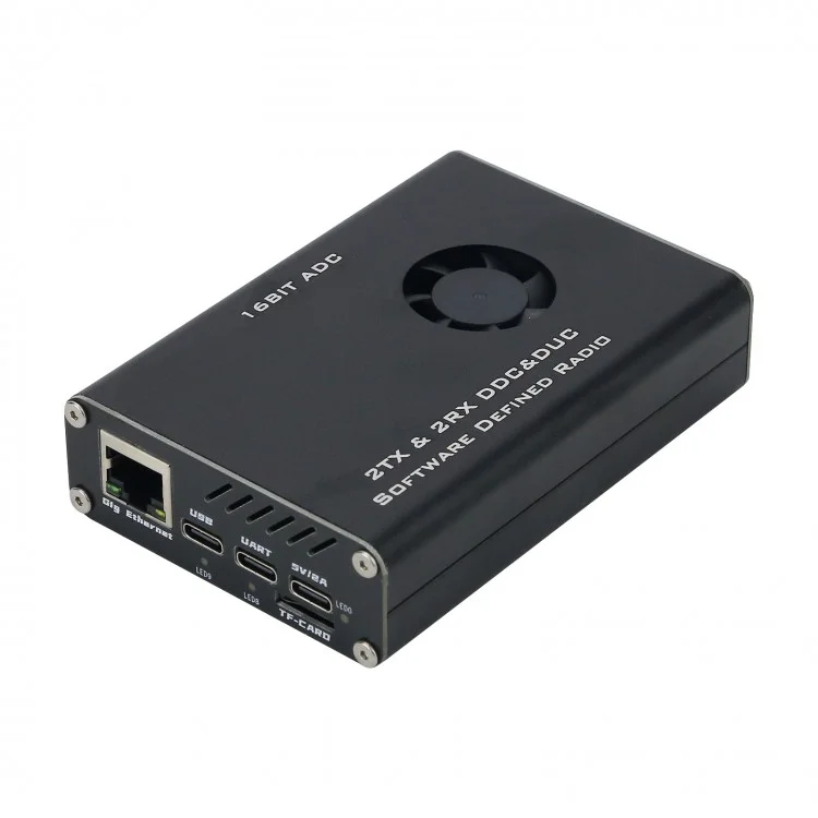 10KHz-60MHz SDR Receiver SDR Radio 16Bit ADC 2TX & 2RX DDC & DUC Software Defined Radio