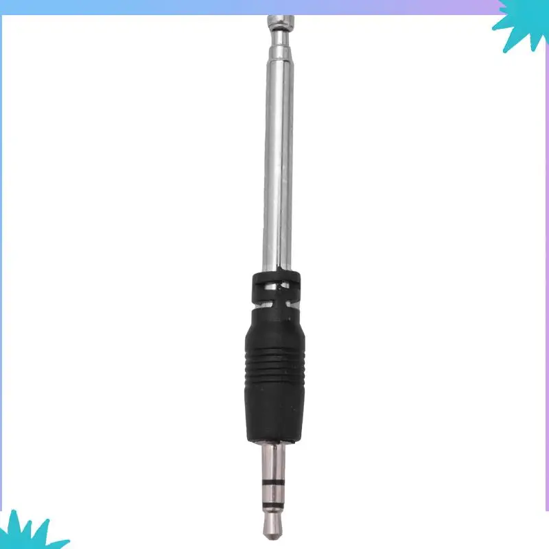 ABZW 8X радиоантенна 3,5 мм 4 секции телескопическая FM антенна радио для мобильного сотового телефона Mp3 Mp4 аудиооборудование