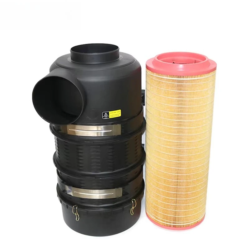 Industrial Compressor Parts D281480 4580092970 Screw Air Filter Assembly Cartridge Housing Filter Air Compressor Accessory
