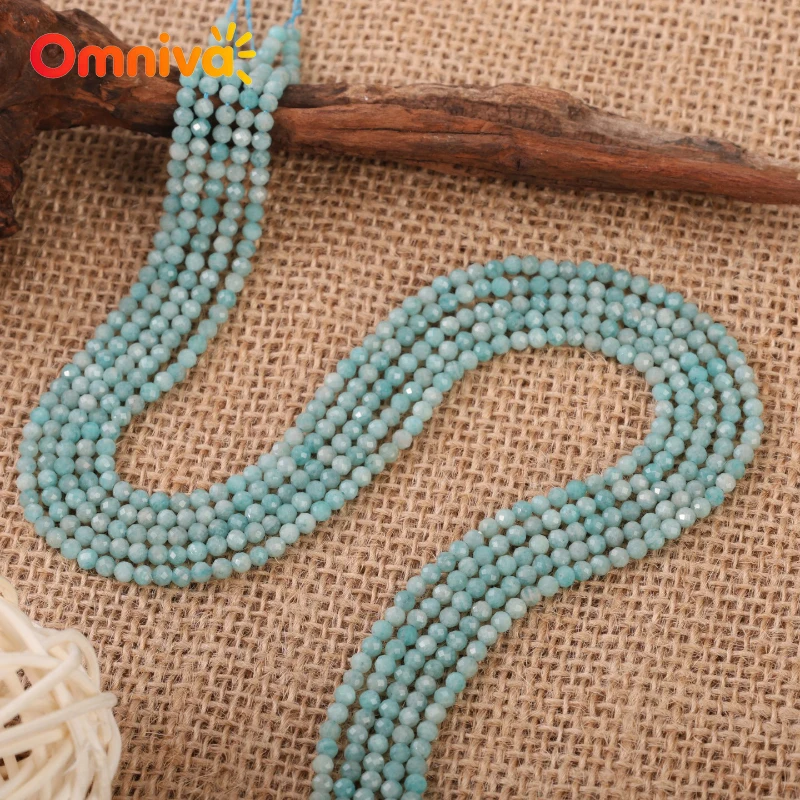 Jewelry Making Amazon - AAA+ Amazon Natural Stone Faceted Small