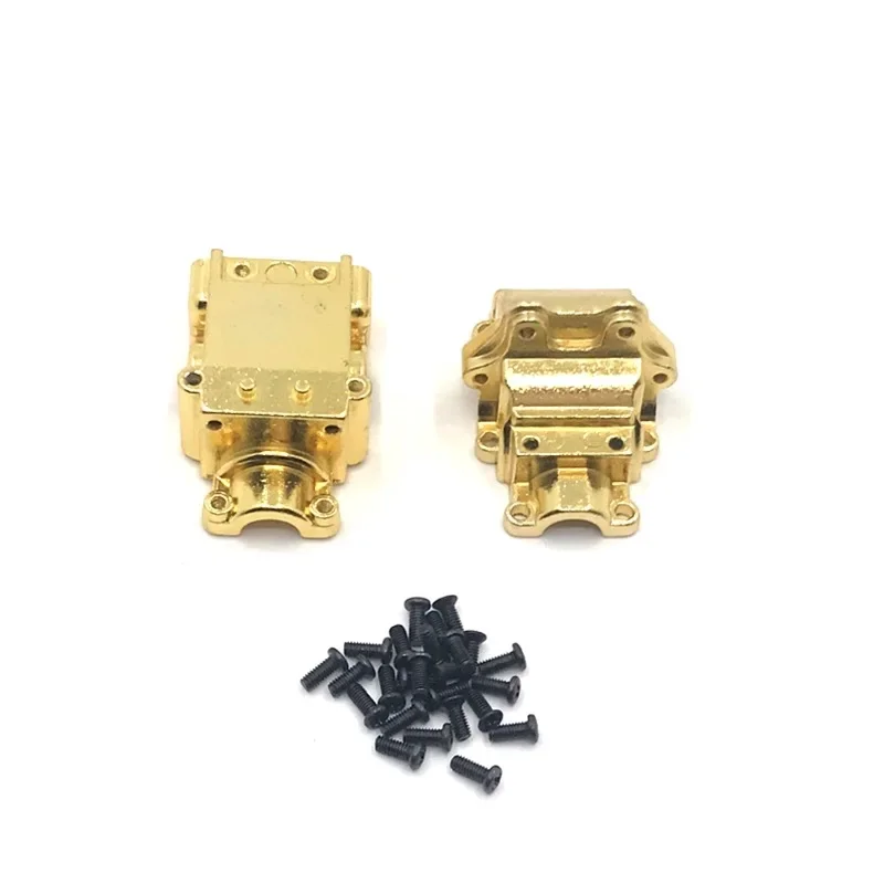 Copertura del cambio di aggiornamento in metallo/parti di automobili RC differenziali per WLtoys 1/14 144001 1/12 124016 124018 124019 124017