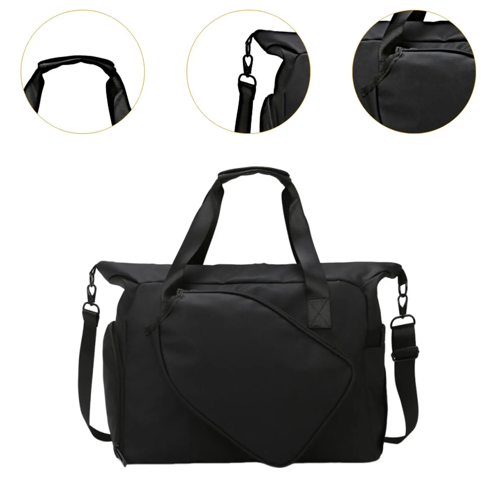 Pickleball Racket Bag Draagtas Organizer met Racket Paddle Holder Large