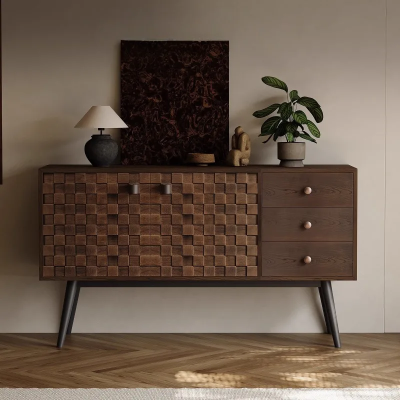 

Wall storage designer living room household Nordic dining side cabinet entrance foyer entrance cabinet