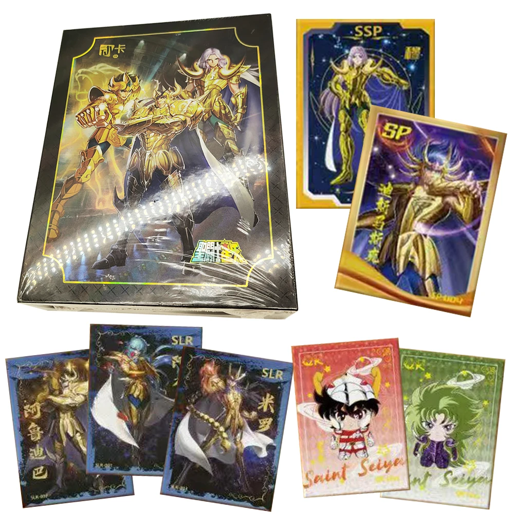 

Коллекционная карта Saint Seiya, красивый главный герой, изысканные карты, детские периферийные устройства в японском стиле аниме, креативные игрушки, подарки