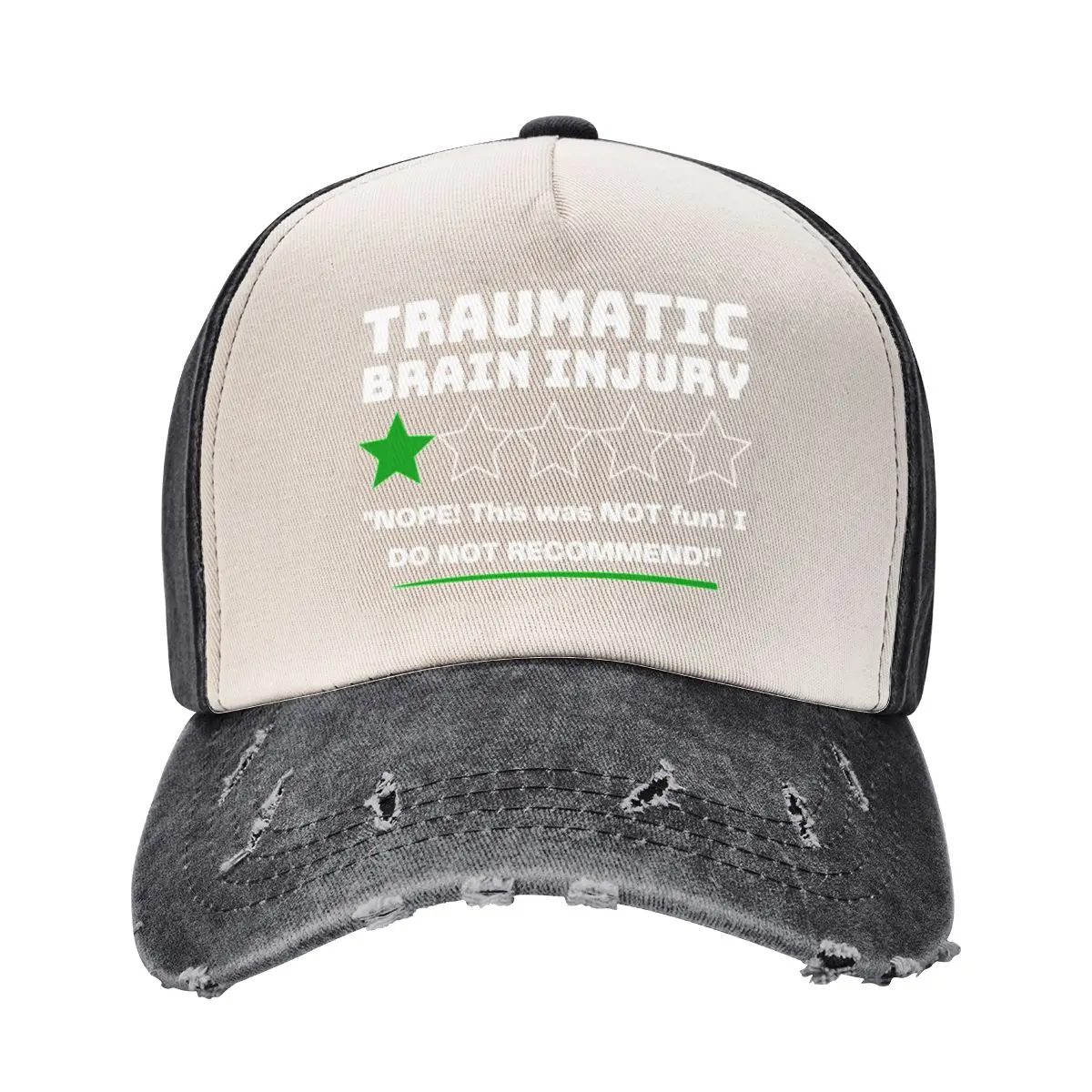 An Honest Review On Surviving A Traumatic Brain Injury Baseball Cap Hat Man Luxury dad hat Mens Tennis Women's