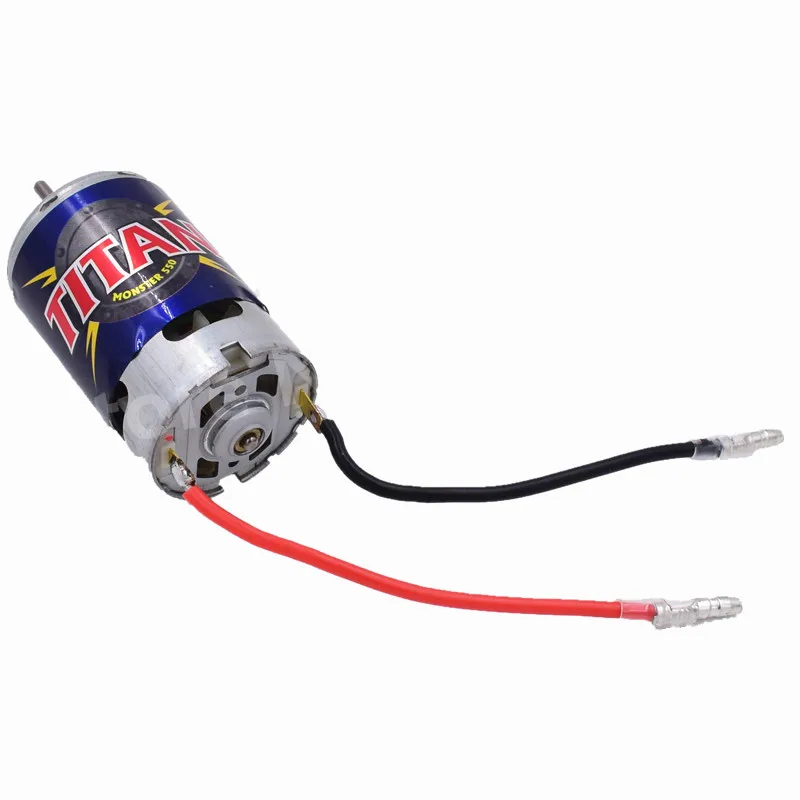 RC Car TITAN NEW REVERSED Monster 550 Electric Motor 16.8V TRAXXAS E-REVO MAXX Brush Motors 3975R 21 Turns For 1/10 Models