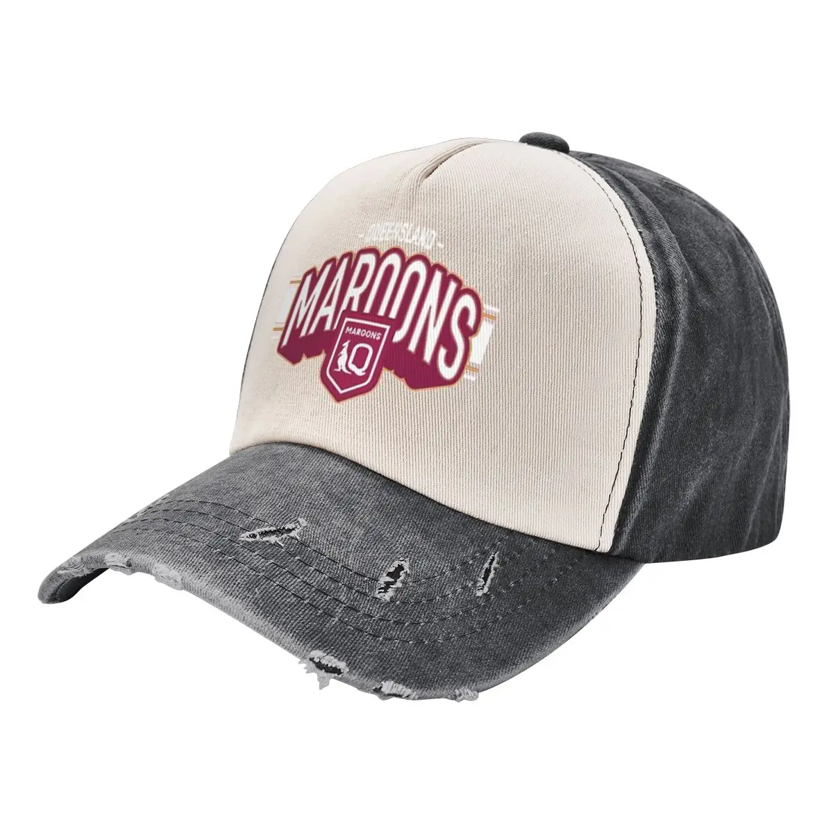 Queensland Maroons a Queensland Maroons a Queensland Maroons Baseball Cap Luxury Brand Hat Man Luxury Caps For Women Men's