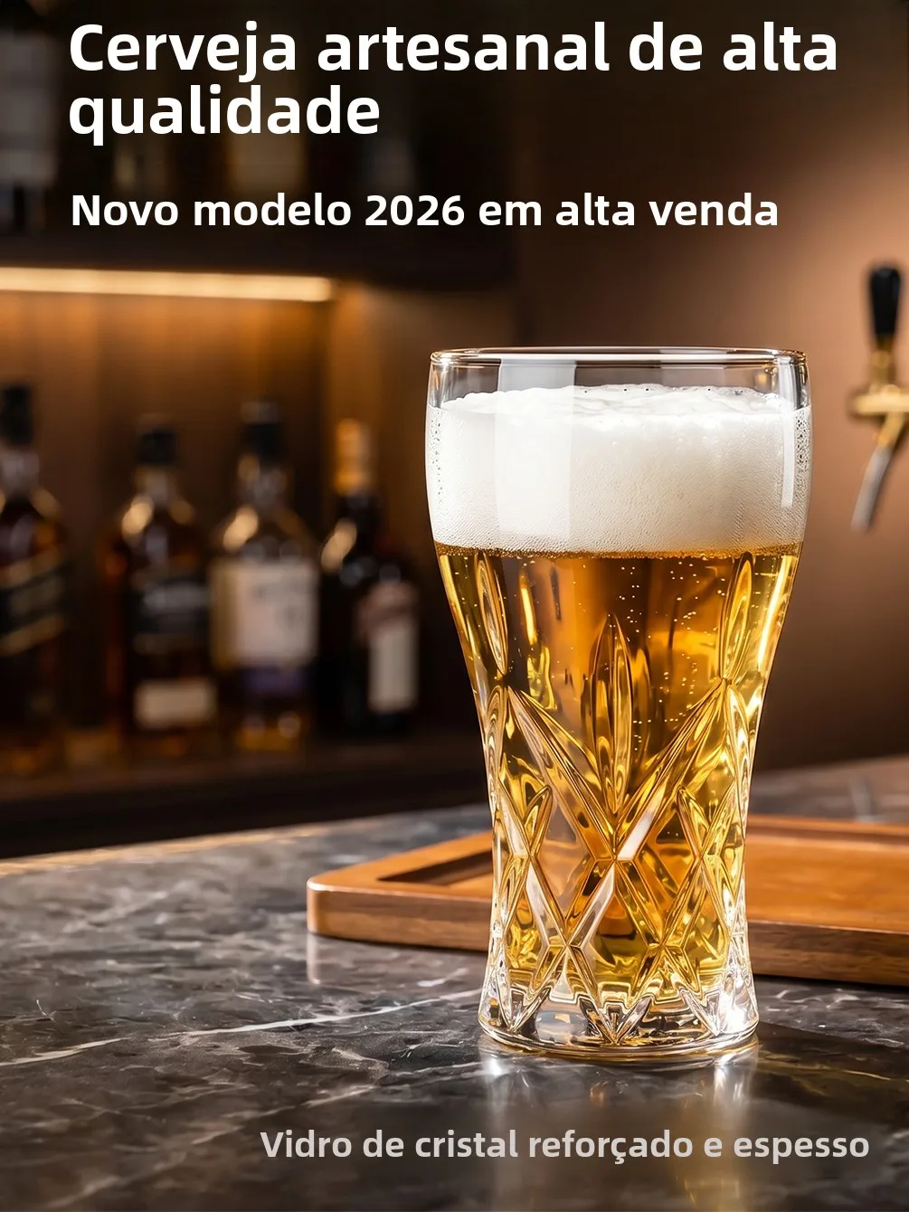 2026-new-crystal-glass-beer-mug-thickened-large-capacity-luxury-premium-pilsner-glass-commercial-300ml-chinese-style-pure-color