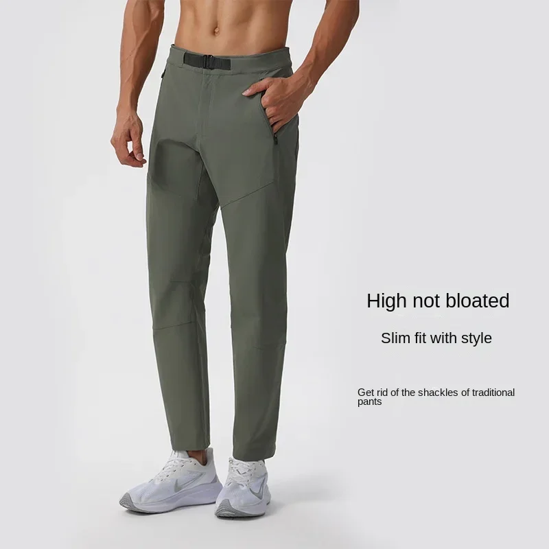 New Quick-drying Outdoor Sports Spring and Autumn Men's Walking Soft Shell  Fitness Running Casual Pants