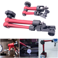Dial Test Indicator Tool Adjustable Universal Magnetic Base Holder Flexible Stand for Equipment Calibration & Machining