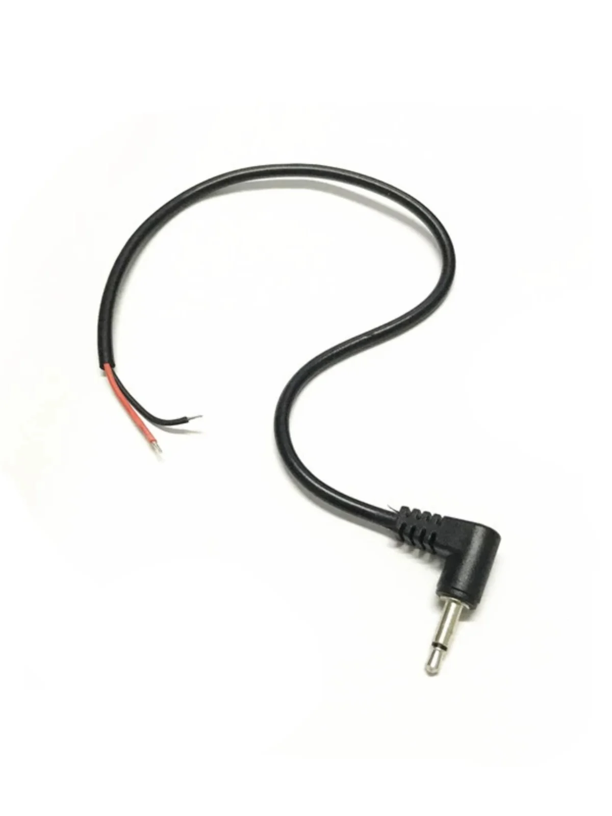 Mono 3.5 Mm Audio Public Interface 2-cored Soldered Tin Wire Semi-finished Elbow 90 ° Right Angle Audio Wire