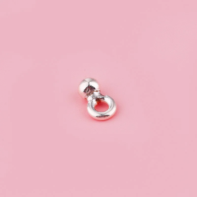 قلادة فول من الفضة النقية S925 إكسسوارات يدوية الصنع سوار فضي مع حبل منسوج من شيانغ ماي تايلاند #2