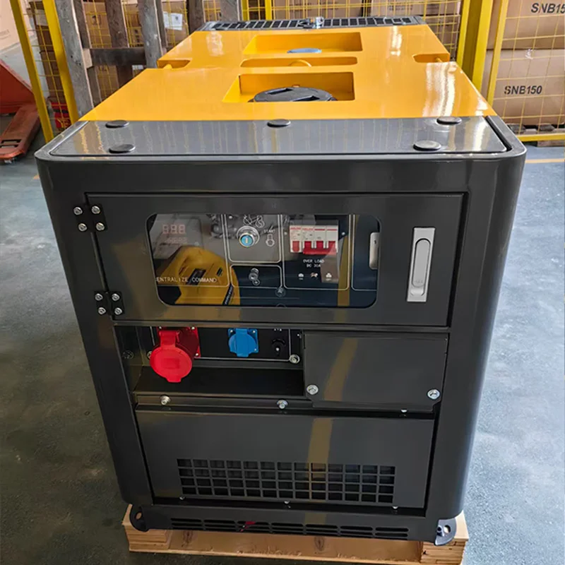 12KW 15KW Silent Generator 110V 220V 380V Factory Direct Sales Engine Generator Factory Electricity Ready-to-Use Made in China