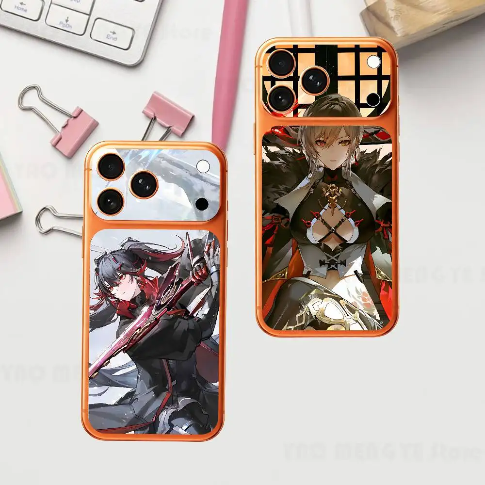 

Punishing G-Gray Raven Game Plain Decal Skin For IPhone17 Pro ProMax Back Film Cover Wrap Anti-scratch Durable Sticker