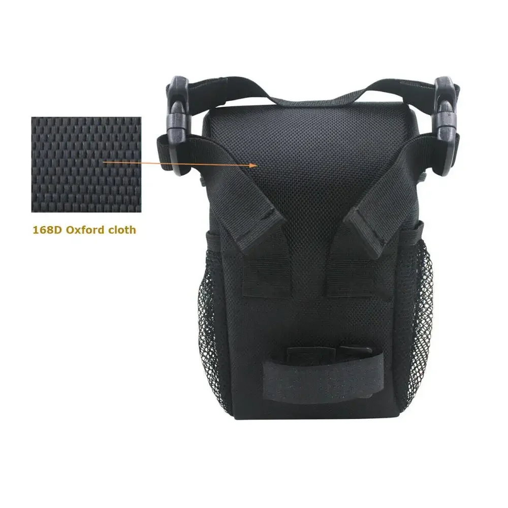 أداة تخزين محمولة للدراجة، بطارية MTB، سعة كبيرة 21 × 10 × 8 سم للدراجة