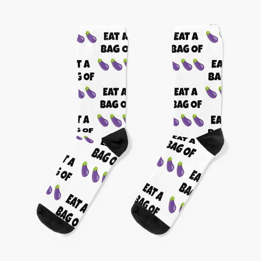 

Eat a Bag of Dicks Socks Wholesale essential custom Socks Man Women's
