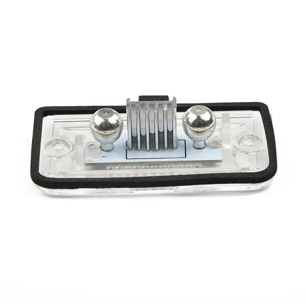 Luz LED para matrícula de coche, montaje de luces para matrícula de coche Mercedes Clase C W203 CLK W209 A209 C209 SL R 6000K, 2 uds.