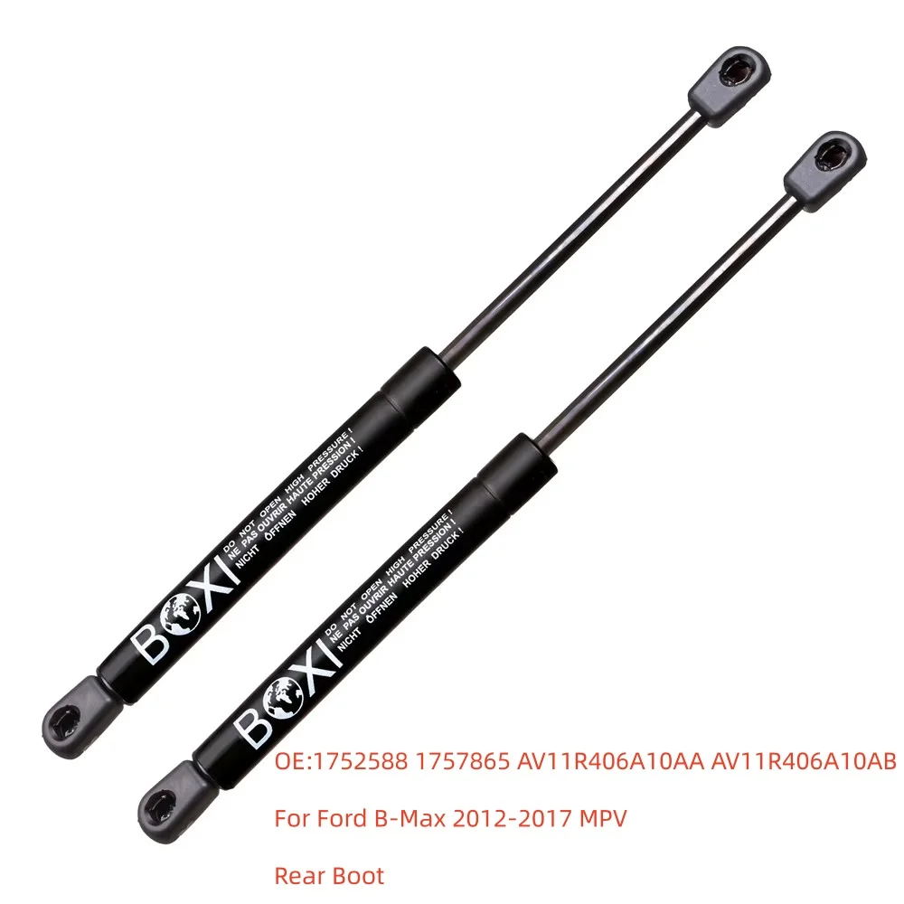 

1752588 1757865BOXI 2Pcs Gas Springs Lifts Struts AV11R406A10AA For Ford B - Max 2012 - 2017 MPV Rear Boot Gas Spring Support