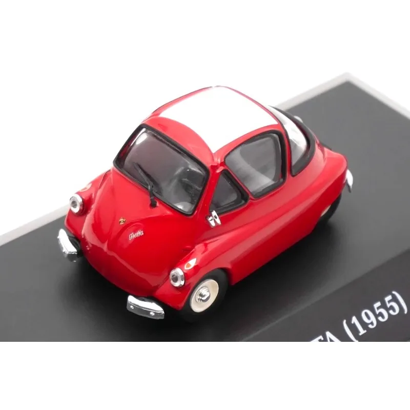 

Diecast 1/43 Scale IXO BMW BMW Egg Iso Isetta 1955 Red Classic Nostalgic Car Model Collectible Toy Gift Display Ornament